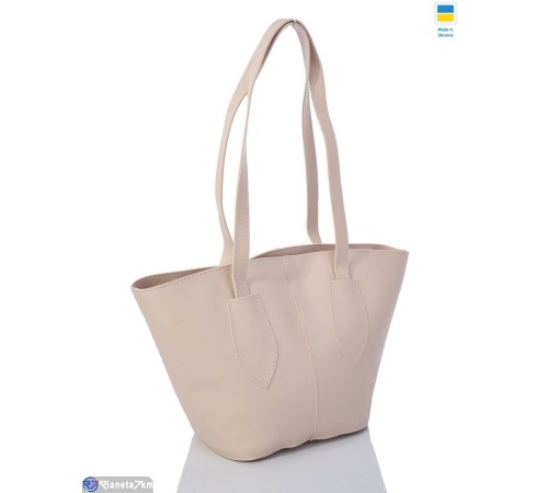 Сумка жіноча 25*23*15 см,  бежевий  "Lusia"