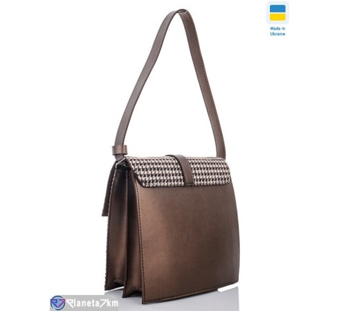 Сумка жіноча 23*19*11 см,  коричневий  "Lusia"