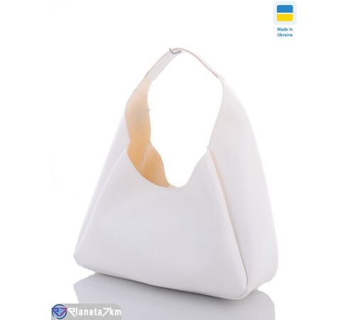 Сумка жіноча 16*29*11 см,  білий  "Lusia"