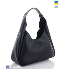 Сумка жіноча 16*29*11 см,  чорний  "Lusia"