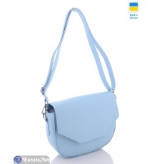 Сумка жіноча 17*22*6 см,  блакитний  "Lusia"