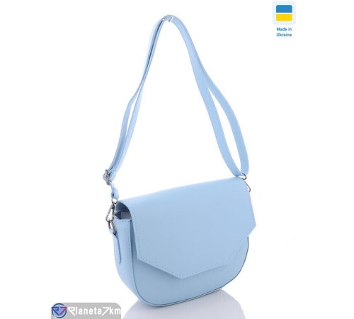 Сумка жіноча 17*22*6 см,  блакитний  "Lusia"
