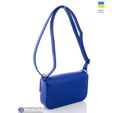 Сумка жіноча 13*22*5 см,  синій  "Lusia"