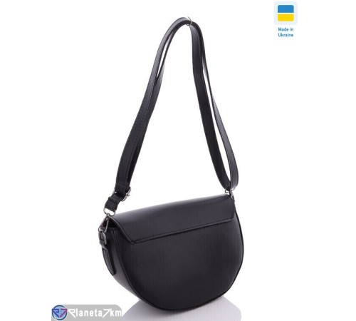 Сумка жіноча 18*25*9 см,  чорний  "Lusia"