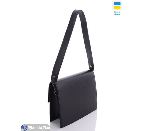 Сумка жіноча 15*22*6 см,  чорний  "Lusia"