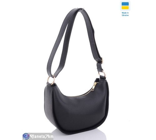 Сумка жіноча 15*18*9 см,  чорний  "Lusia"