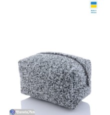 Жіноча косметичка на весну/осінь (1 шт. р.сетка ) сірий  "Lusia"