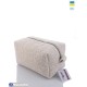 Жіноча косметичка на весну/осінь (1 шт. р.сетка ) бежевий  "Lusia"