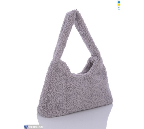 Сумка жіноча 20*37*10 см,  сірий  "Lusia"