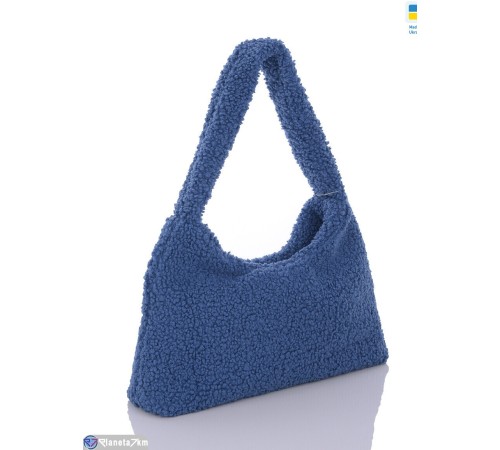 Сумка жіноча 20*37*10 см,  синій  "Lusia"