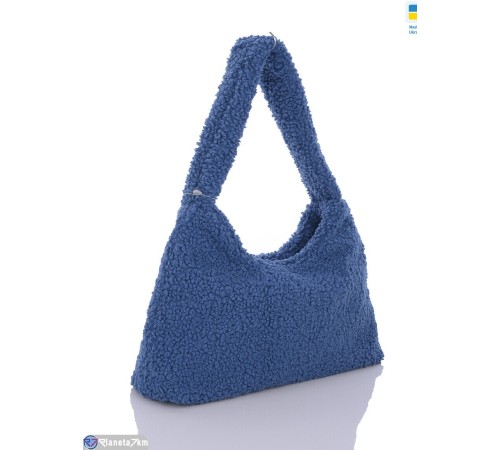 Сумка жіноча 20*37*10 см,  синій  "Lusia"