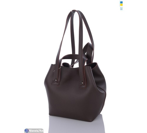 Сумка жіноча 27*23*15 см,  коричневий  "Lusia"