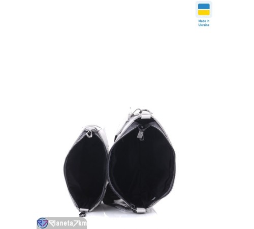 Сумка жіноча 15*24*5 см,  сірий  "Lusia"