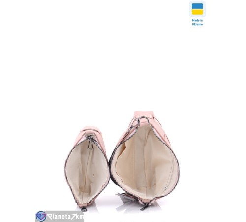 Сумка жіноча 15*24*5 см,  рожевий  "Lusia"