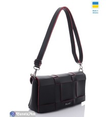 Сумка жіноча 15*23*7 см,  чорний  "Lusia"