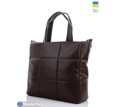 Сумка жіноча 32*30*10 см,  коричневий  "Lusia"