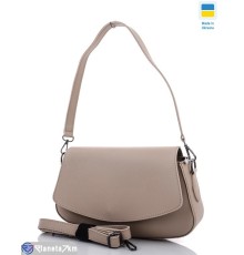 Сумка жіноча 18*30*6 см,  бежевий  "Lusia"