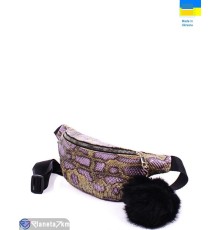 Сумка жіноча 11*6*1 см,  золотий  "Lusia"