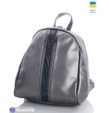Рюкзак жіночий 30*27*14 см,  графіт  "Lusia"