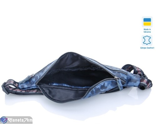 Сумка жіноча 13*35* см,  синій  "Lusia"