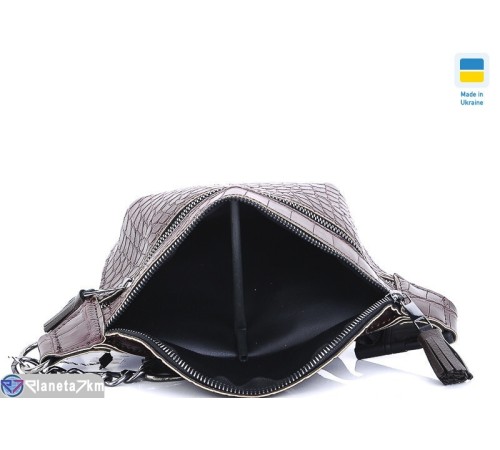 Сумка жіноча 15*30*5 см,  коричневий  "Lusia"