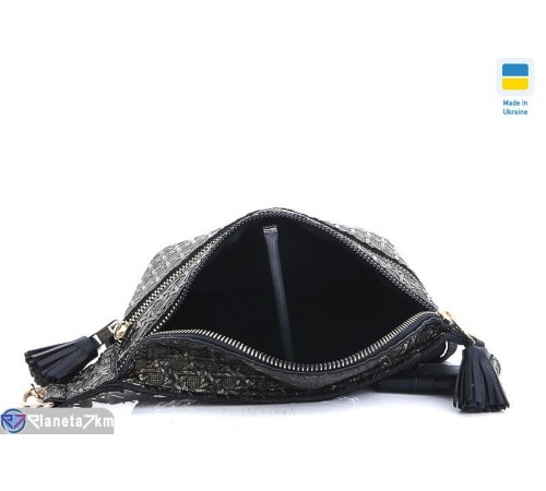 Сумка жіноча 15*30*5 см,  бронзовий  "Lusia"