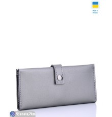 Гаманець жіночий 10*19* см,  сірий  "Lusia"
