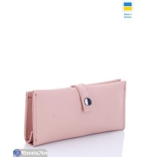 Гаманець жіночий 9*19* см,  рожевий  "Lusia"