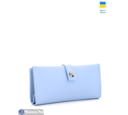 Гаманець жіночий 10*19* см,  блакитний  "Lusia"