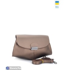 Сумка жіноча 15*24* см,  бронзовий  "Lusia"