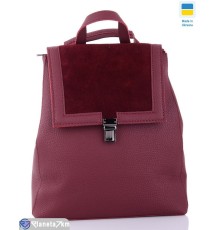 Рюкзак жіночий 32*26*13 см,  бордовий  "Lusia"