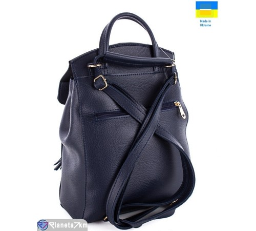 Рюкзак жіночий 35*25*10 см,  синій  "Lusia"