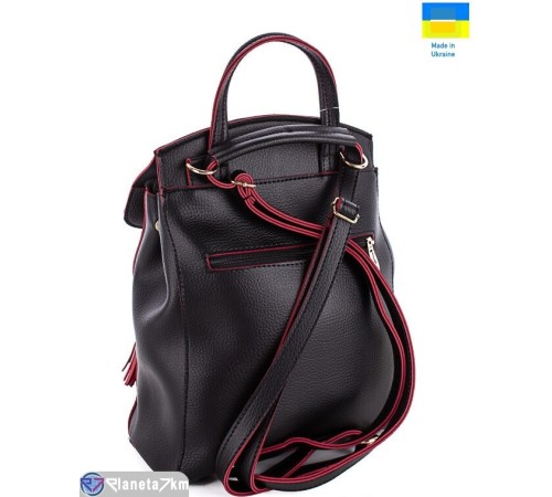 Рюкзак жіночий 35*25*10 см,  чорний  "Lusia"