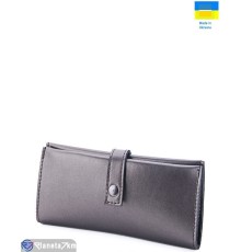 Гаманець жіночий 10*20* см,  срібний  "Lusia"