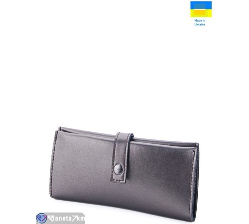 Гаманець жіночий 10*20* см,  срібний  "Lusia"
