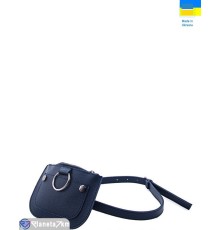Сумка жіноча 13*24* см,  синій  "Lusia"