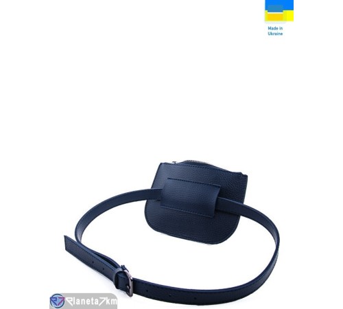 Сумка жіноча 13*24* см,  синій  "Lusia"