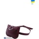 Сумка жіноча 13*24* см,  бордовий  "Lusia"
