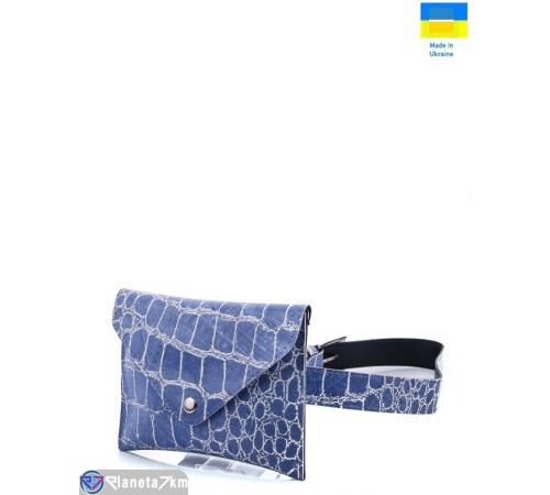 Сумка жіноча 14*18* см,  блакитний  "Lusia"