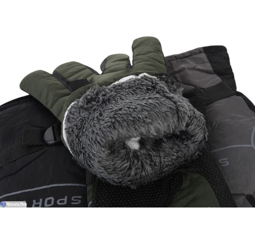 Чоловічі рукавички на зиму (10 шт. р.сетка One size) мікс  "KaPira"