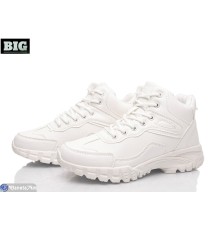 Черевики жіночі на зиму (8 пар р.36-41) білий  "BIG"