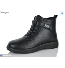Черевики чоловічі на зиму (6 пар р.41-44) чорний  "LEFRAT"