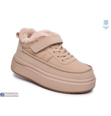 Дитячі кросівки на зиму (8 пар р.32-37) бежевий  "TOMMY"