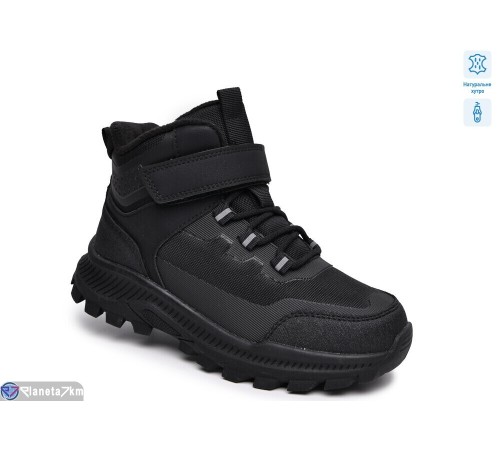 Черевики дитячі на зиму (8 пар р.33-38) чорний  "TOMMY"