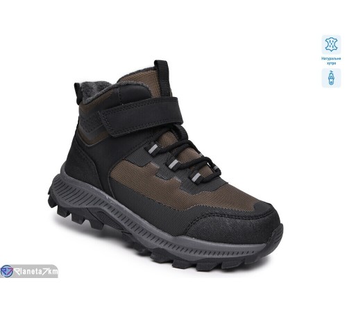 Черевики дитячі на зиму (8 пар р.33-38) зелений  "TOMMY"