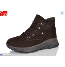 Черевики жіночі на зиму (8 пар р.36-41) коричневий  "Maiguan"