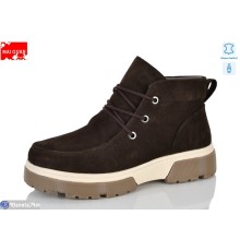 Черевики жіночі на зиму (8 пар р.36-41) коричневий  "Maiguan"