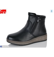 Черевики жіночі на зиму (8 пар р.37-42) чорний  "Maiguan"
