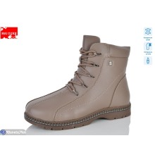 Черевики жіночі на зиму (8 пар р.37-42) коричневий  "Maiguan"