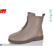 Черевики жіночі на зиму (8 пар р.37-42) коричневий  "Maiguan"